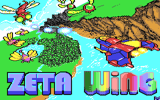 Zeta Wing (Homebrew) — Title screen